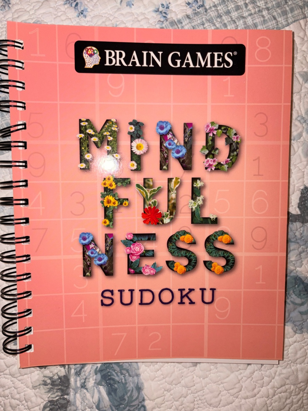 *BRAND NEW* Brain Games Mindfulness Sudoku Spiral - Bound Book